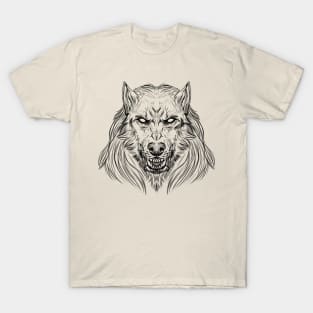 Werewolf head 1 T-Shirt